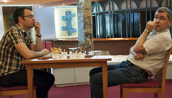 Leinier Domínuez y Vassily Ivanchuk