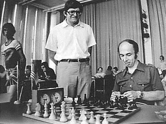 Liberzon y Kavalek en Ámsterdam 1969