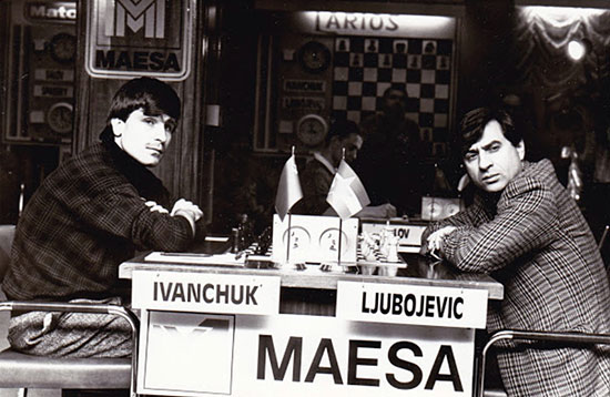 Ljubojevic vs Ivanchuk Linares 1990