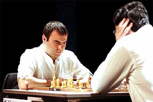 Mamedyarov concentración y energía Georgios Souleidis. Geneva Chess Masters