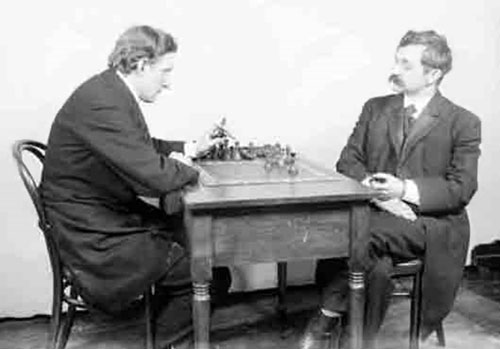 Marshall y Lasker match de 1907