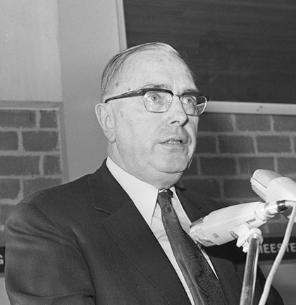 Max Euwe en Wijk aan Zee 1973