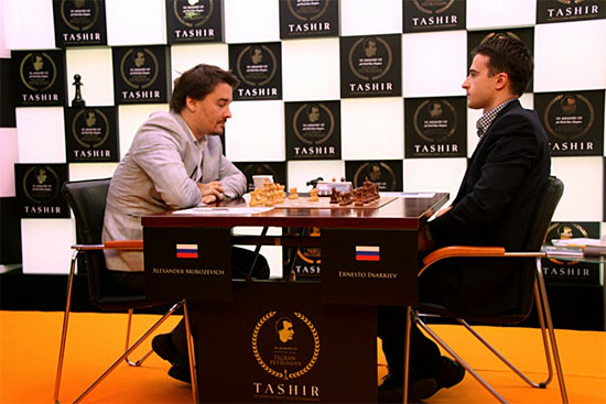 Mem Petrosian R 4 Oportunidades perdidas para ambos en Morozevich vs Inarkiev
