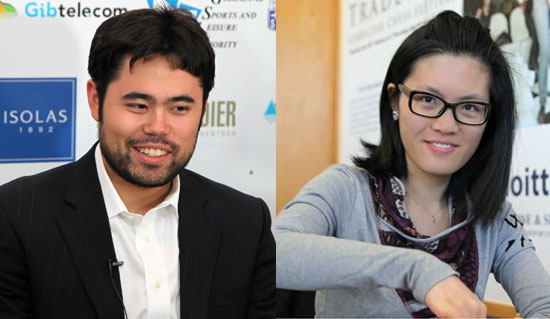 Nakamura y Hou Yifan