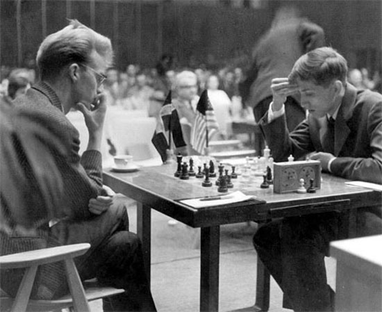 Bled 1961 Olafsson y Fischer