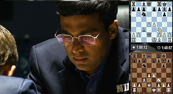 Part 1 Anand no logra quebrar la Grunfeld de Carlsen