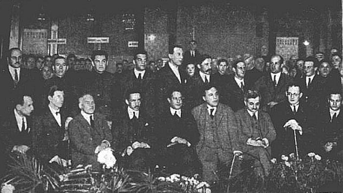 Participantes de Moscú 1925