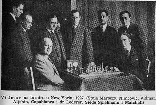 Participantes del Torneo de Nueva York 1927