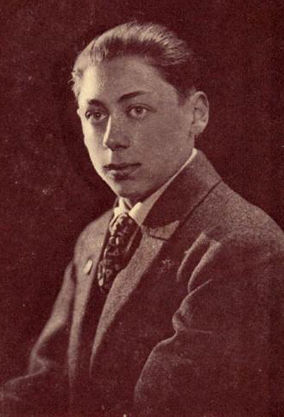 Paul Limbos con 15 años, Revista L'Echiquier, Septiembre de 1929