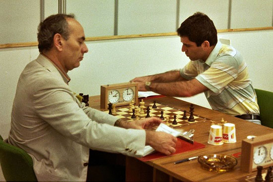 Portisch vs Kasparov Dubai 1986