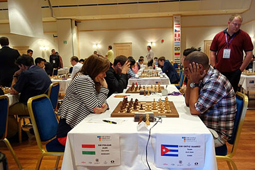 R 1 Judit Polgar cayó ante el cubano Isán Reynaldo Ortiz
