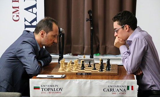 R 1 Topalov cae ante Caruana 