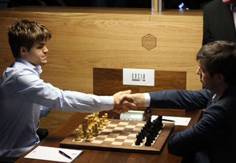 R 14 Carlsen vs Svidler