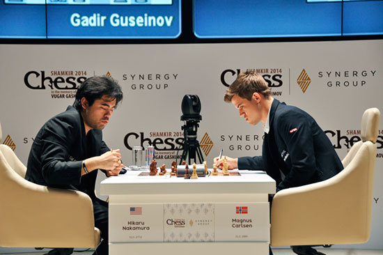 R 2 Carlsen también vence a Nakamura