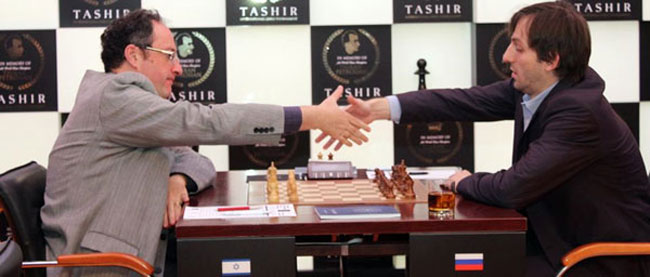 R 2 Comienzo de Gelfand vs Grischuk