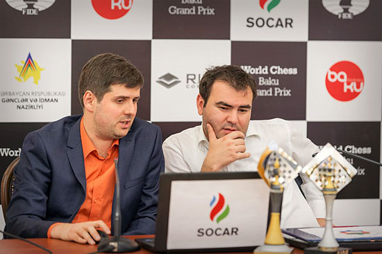 R 2 Conferencia de prensa tras victoria de Svidler sobre Mamedyarov 