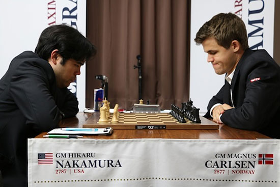 R 2 Nakamura vs Carlsen, tablas