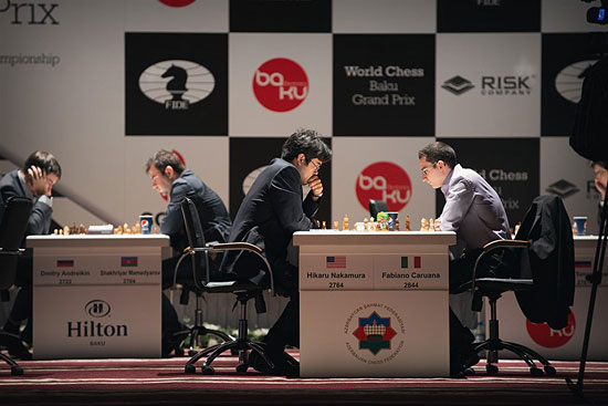 R 3 Caruana desperdica una gran ventaja ante Nakamura