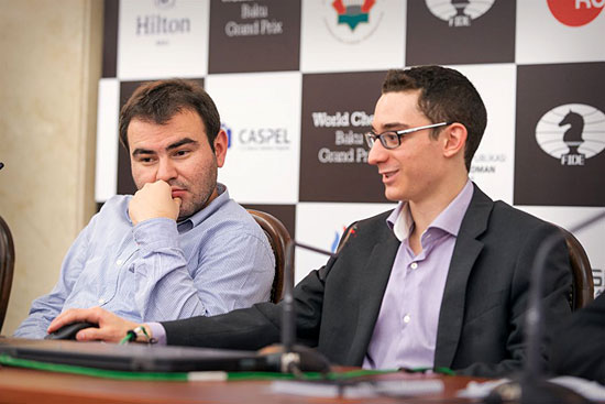R 4 Conferencia de prensa tras victoria de Caruana sobre Mamedyarov