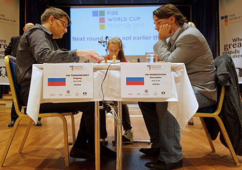 R 4 Evgeny Tomashevsky vence a Alexander Morozevich. tras 7 partidas