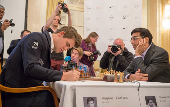R 5 Anand Carlsen, tablas en otra Berlinesa 