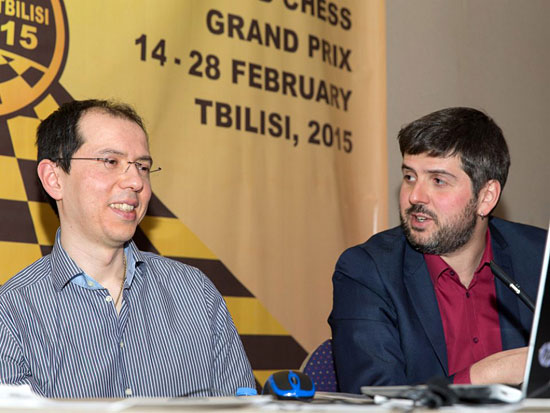 R 5 Conferencia de prensa de Kasimdzhanov tras vencer a Svidleri 