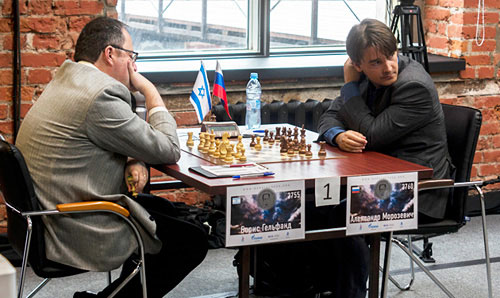 R 5 Gelfand derrota a Morozevich con relativa facilidad 