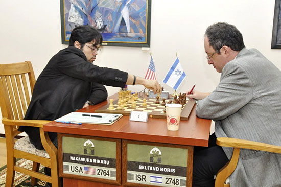 R 5 Nakamura evita la Najdorf jugando 3 Ab5+ ante Gelfand 