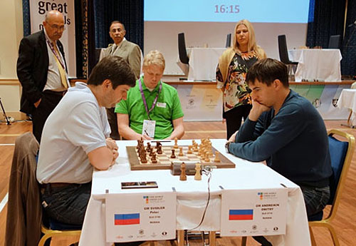 R 5 Svidler cae ante Andreikin