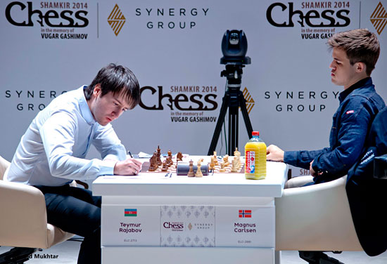 R 5 segunda derrota de Carlsen, ante Radjabov
