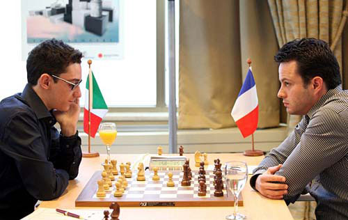 R 6 Caruana vence a Bacrot. Salónica 2013