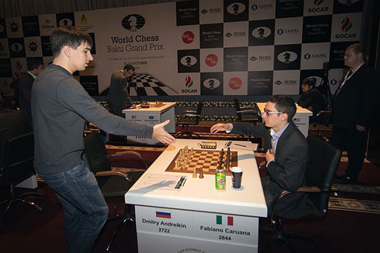 R 7 Caruana cae sorpresivamente ante Andreikin