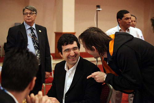 R 7 Kramnik y Grischuk