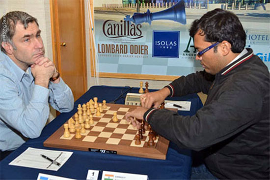 R 8 Gibraltar Ivanchuk vence a Ganguly 