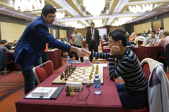 R 9 ronda decisiva Vladimir Kramnik vs Yu Yangyi