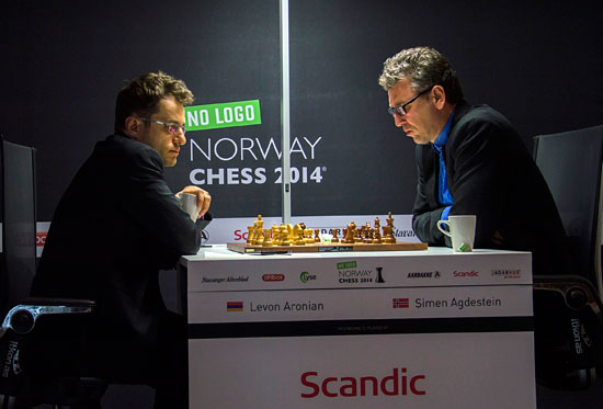 R1 Aronian no logra doblegar a Agdestein