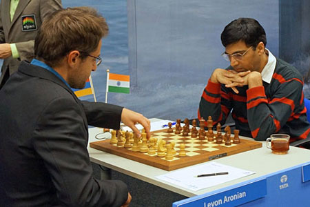 R4 Aronian vs Anand 
