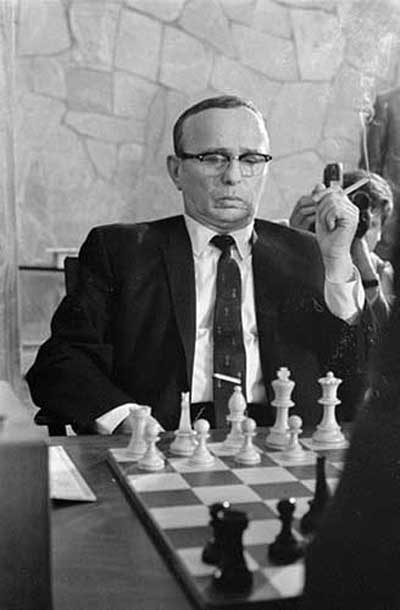 Reshevsky, Amssterdam 8 de mayo de 1968 match vs Korchnoi 