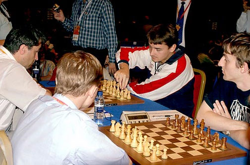 Rusia vs Ucrania Ivanchuk vs Morozevich y Ponomariov vs Grischuk