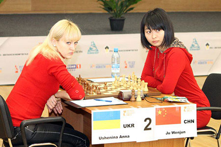 Semifinal Anna Ushenina y Wenjun Ju 