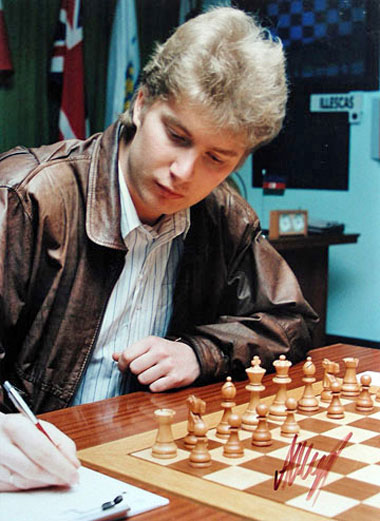 Shirov en Linares 1995