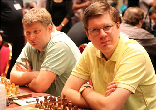 Shirov izq, y Malakhov de Malachite