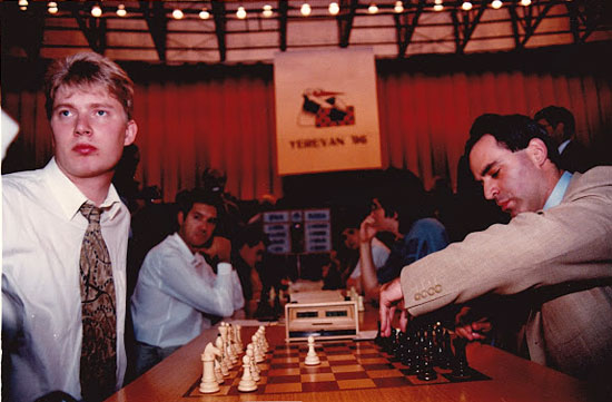 Shirov vs Kasparov, Olimpiada de Ereván 1996