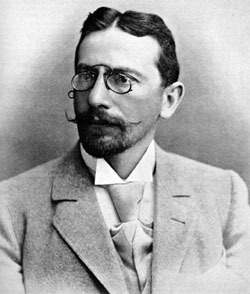 Siegbert Tarrasch alrededor de 1900