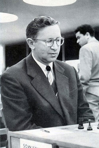 Smyslov en la Olimpiada de Leipzig 1960
