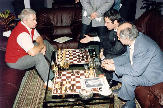 Spassky Kasparov y Tal Reikiavik 1988
