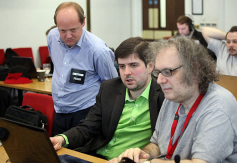 Svidler y Speelman 2013