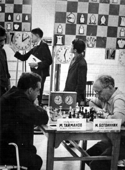 Taimanov vs Botvinnnnik, Cto de la URSS por equipos 1967