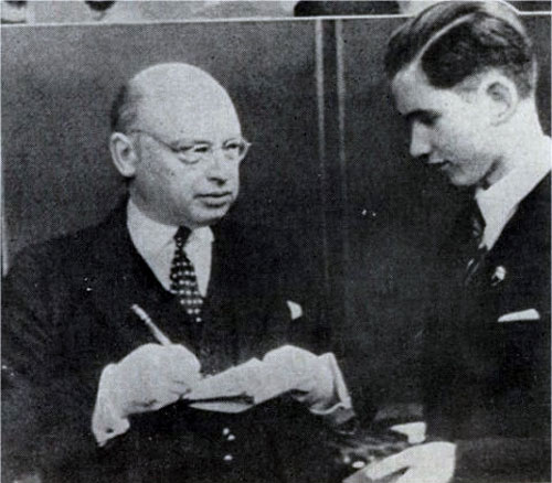 Tartakower entrevista a Keres en AVRO 1938