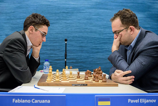 R 1 Caruana vence a Eljanov